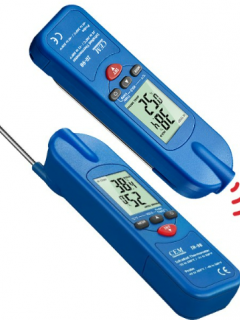 Cem IR98 Problu ve Kızılötesi Ölçer Gıda Termometresi