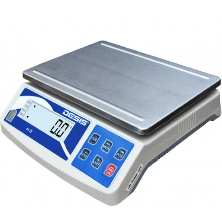 Desis H2W Dijital Hassas Terazi - Hassasiyet: 0.5 gr. Max: 15 kg.