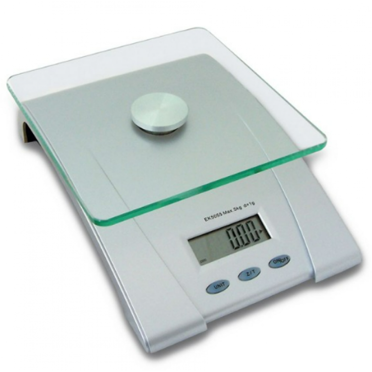 EK 5055 Cam Kefeli Mutfak Terazisi 5KG / 1GR