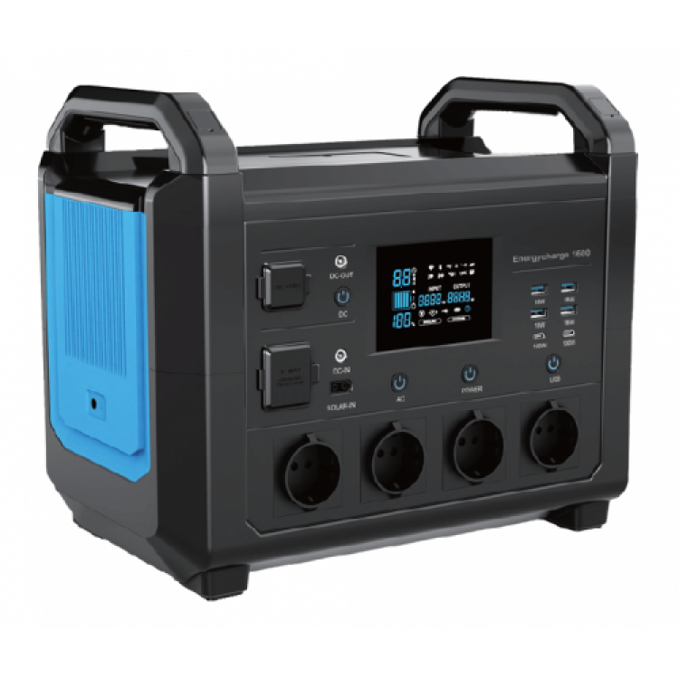 Energycharge 1600 Taşınabilir Güç Kaynağı (1536 Wh Batarya Kapasitesi)