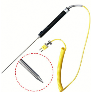 NR 81539 K Tipi Sivri Uçlu Sıcaklık Ölçer Prob -50°C +500°C