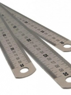 Rubenis Paslanmaz Çelik Jr-100 Çelik Cetvel 100 Cm