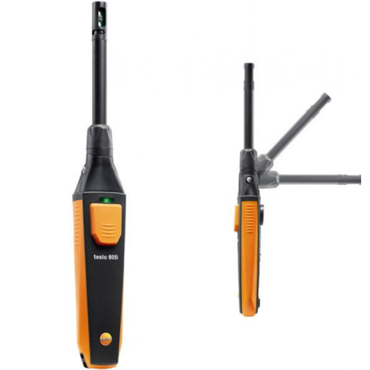 Testo 605i Akıllı Telefon ile Kullanılabilen Termo Higrometre (Ekransız)