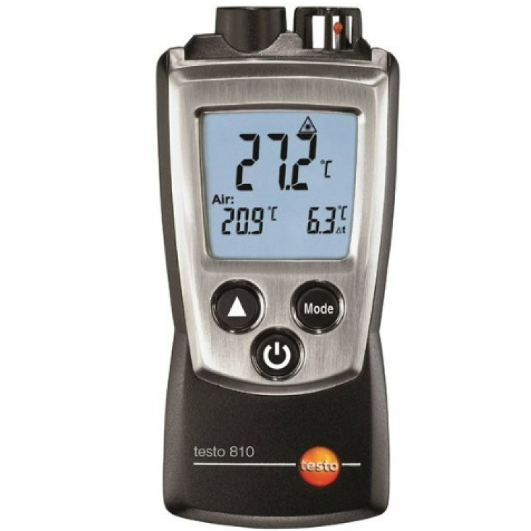 Testo 810 Temassız Sıcaklık Ölçüm Cihazı 300°C