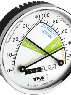 Tfa 45.2024 Analog Sıcaklık ve Nem Ölçer