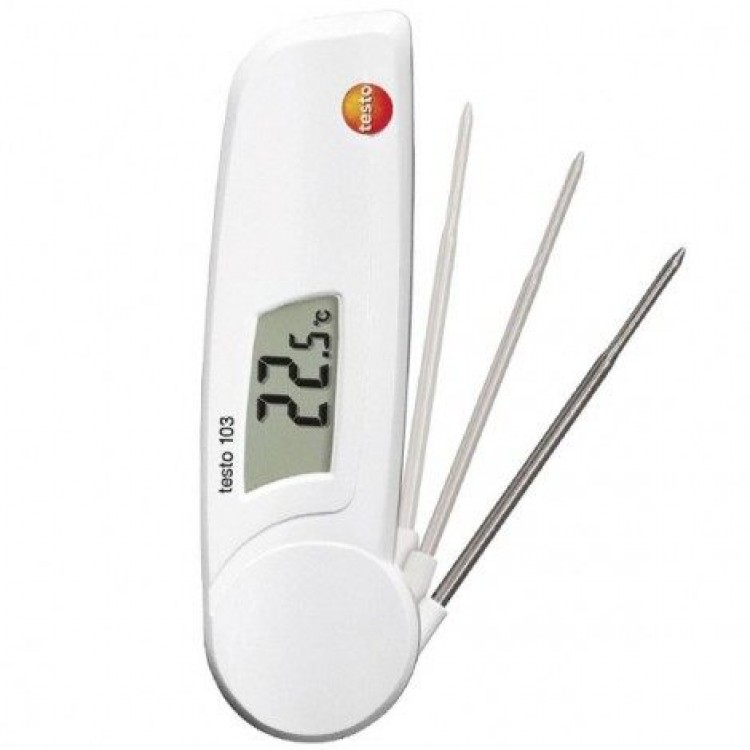 Testo 103 Katlanır Çubuklu Termometre "Çok Hassas" Testo 103 Katlanır Çubuklu Termometre "Çok Hassas"