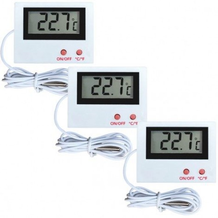 3 Adet | OEM ST-1A Mini Kablolu Termometre 3 Adet | OEM ST-1A Mini Kablolu Termometre