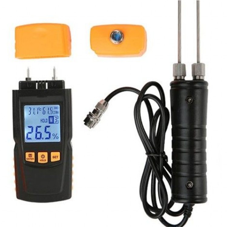 Benetech GM620 Uzun Problu Ahşap Nem Ölçüm Cihazı Benetech GM620 Uzun Problu Ahşap Nem Ölçüm Cihazı