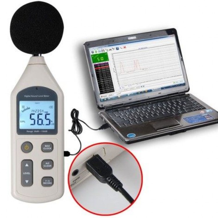 Benetech GM1356 Desibel Ölçüm Cihazı | Datalogger Özellikli Benetech GM1356 Desibel Ölçüm Cihazı | Datalogger Özellikli