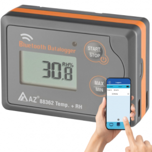 AZ 88362 Sıcaklık Nem Kayıt Cihazı Datalogger | Akıllı Telefon Uyumlu AZ 88362 Sıcaklık Nem Kayıt Cihazı Datalogger | Akıllı Telefon Uyumlu