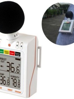 AZ 87783 Giyilebilir WBGT Denetleyici | Sıcak Çarpması Önleme Cihazı AZ 87783 Giyilebilir WBGT Denetleyici | Sıcak Çarpması Önleme Cihazı