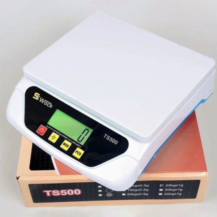 Swock TS500 Dijital Terazi 25KG / 1GR Swock TS500 Dijital Terazi 25KG / 1GR
