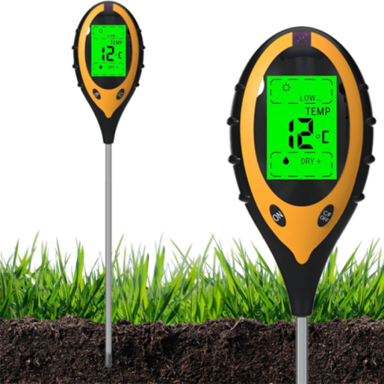 KCB 300 Toprak Ölçüm Cihazı | Ph, Nem, Işık, Sıcaklık