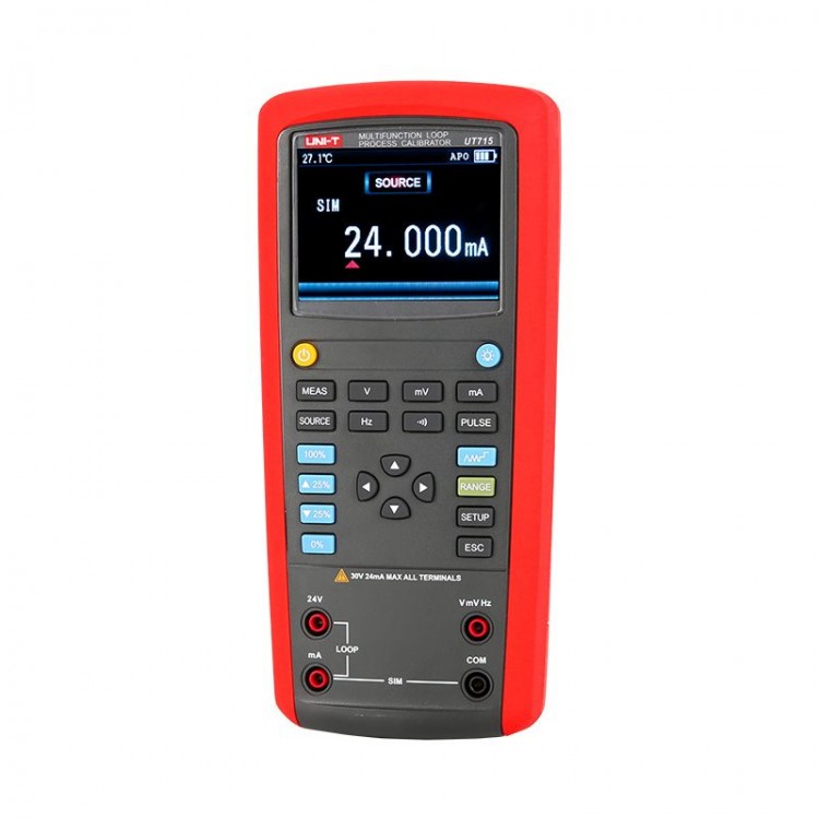 Multifonksiyon Döngü Kalibratör / UT715 Multifonksiyon Döngü Kalibratör / UT715