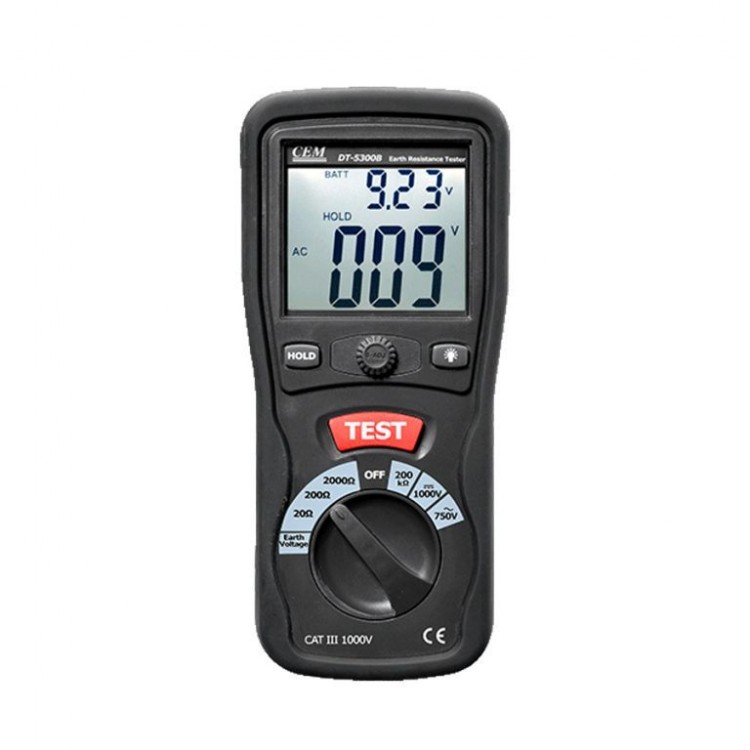 Cem DT-5300B Topraklama Direnci Ölçer Cem DT-5300B Topraklama Direnci Ölçer
