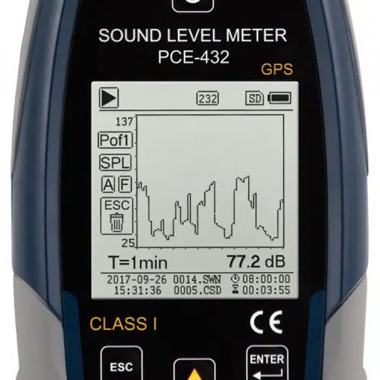 PCE DESİBELMETRE | PCE-432 PCE DESİBELMETRE | PCE-432