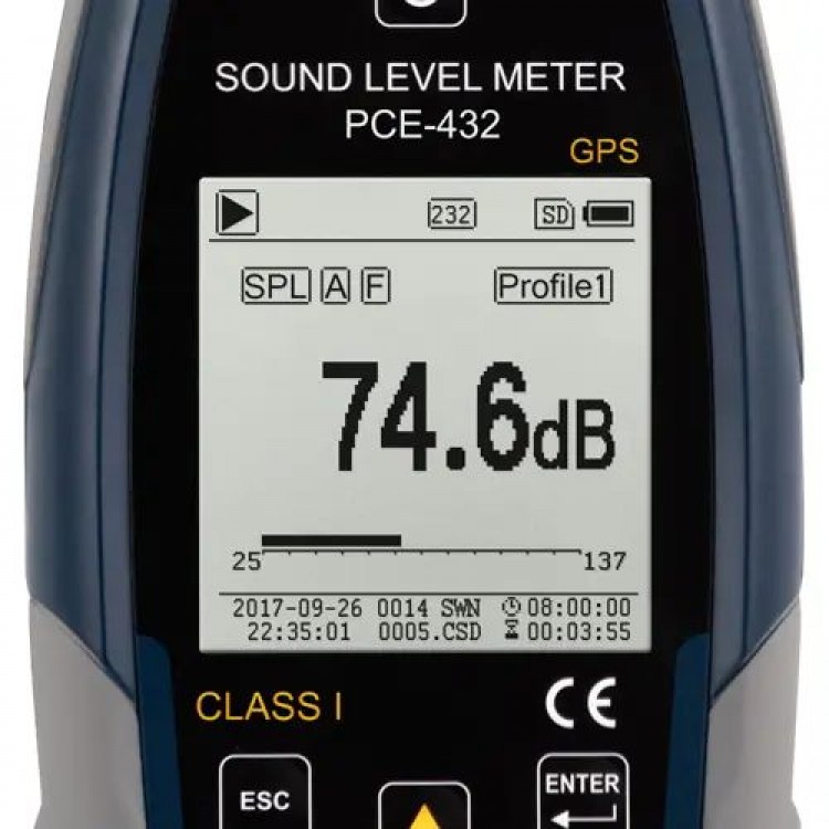 PCE DESİBELMETRE | PCE-432 PCE DESİBELMETRE | PCE-432