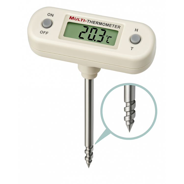 ST9215 Burgulu Batırmalı Termometre (Donmuş Ürünler İçin)
