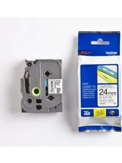 Brother TZE-251 BEYAZ ETİKETTE SİYAH 24 mm X 8 mt. (Muadil etiket)
