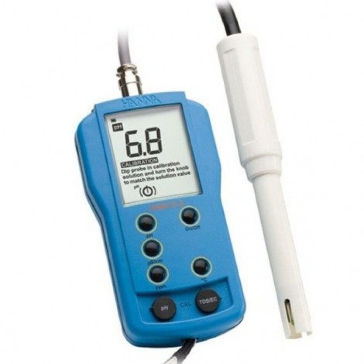 Hanna HI 9812-51 Harici Problu pH / EC / TDS / Sıcaklık Ölçer