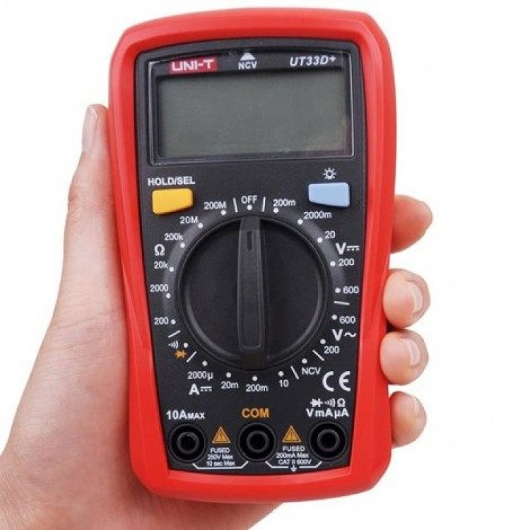 UNI-T UT33D+ Dijital Multimetre 600V 10A