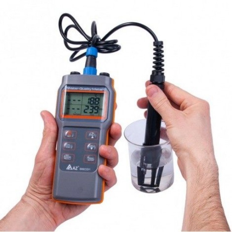 AZ 86031 Combo Su Kalite Ölçüm Seti (PH, EC, Tuzluluk, TDS, DO ve Sıcaklık) AZ 86031 Combo Su Kalite Ölçüm Seti (PH, EC, Tuzluluk, TDS, DO ve Sıcaklık)