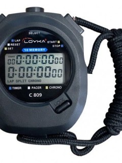 Loyka C809 El Tipi '10 Lap Hafızalı' Dijital Kronometre