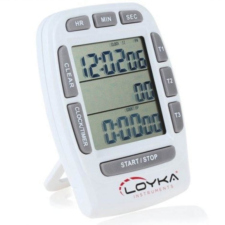 Loyka GE 300 Zamanlayıcı ve Kronometre "3 Ekranlı" Loyka GE 300 Zamanlayıcı ve Kronometre "3 Ekranlı"