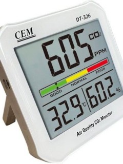 Cem DT-326 Hava Kalitesi ve Karbondioksit Ölçer Cem DT-326 Hava Kalitesi ve Karbondioksit Ölçer