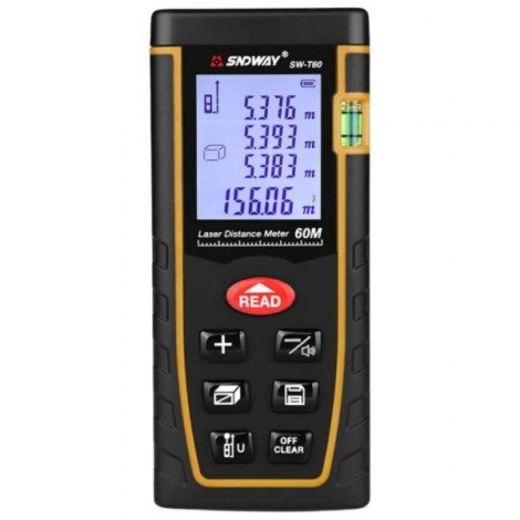 Sndway SW-T60 Lazermetre (60 Metre Ölçüm) Sndway SW-T60 Lazermetre (60 Metre Ölçüm)