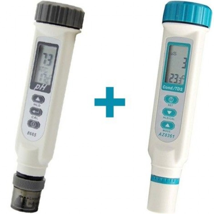 Su Kalitesi Ölçüm Cihazı Seti (AZ8361+ AZ8685)
