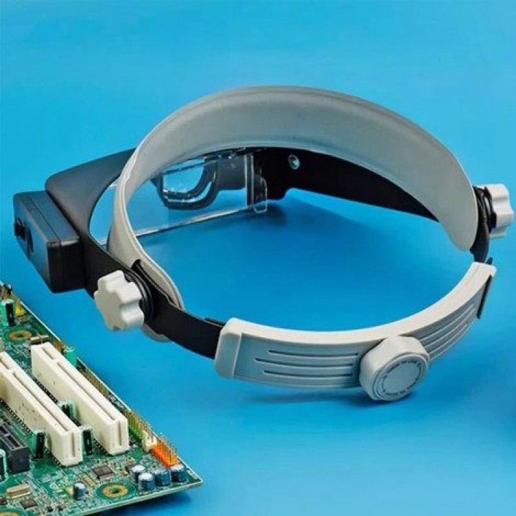 81007P Led Işıklı Kuyumcu Kafa Büyüteci 81007P Led Işıklı Kuyumcu Kafa Büyüteci