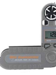 AZ 8996 Profesyonel Mini Rüzgar Hızı Ölçer | Çoklu Özellikli