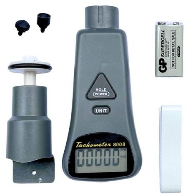 AZ 8008 Temaslı ve Temassız Devir Ölçer Takometre AZ 8008 Temaslı ve Temassız Devir Ölçer Takometre