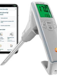 Testo 270 BT Akıllı Kızartma Yağı Kalite Ölçer | Ücretsiz Uygulama İle