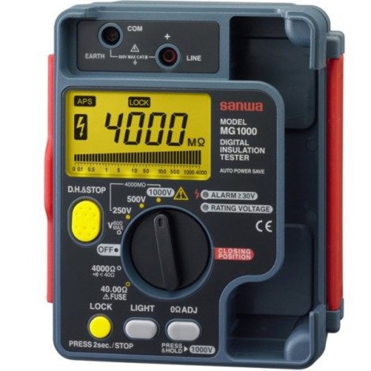 MG1000 İzolasyon Test Cihazı 4000MΩ | 1000V MG1000 İzolasyon Test Cihazı 4000MΩ | 1000V
