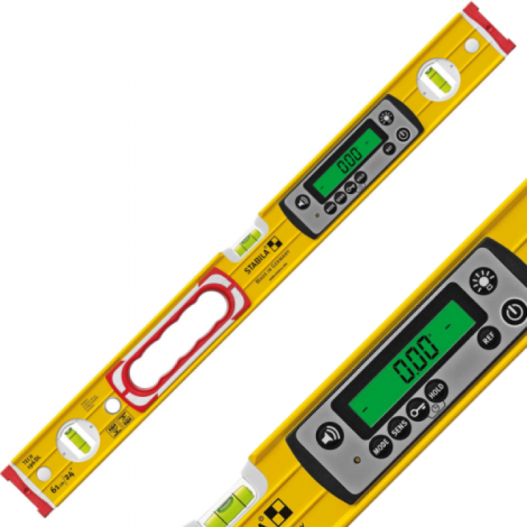 Stabila 19829 TECH 196 DL Elektronik Eğim Ölçer Su Terazisi 61cm Stabila 19829 TECH 196 DL Elektronik Eğim Ölçer Su Terazisi 61cm