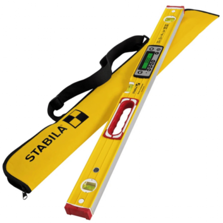 Stabila 19829 TECH 196 DL Elektronik Eğim Ölçer Su Terazisi 61cm Stabila 19829 TECH 196 DL Elektronik Eğim Ölçer Su Terazisi 61cm