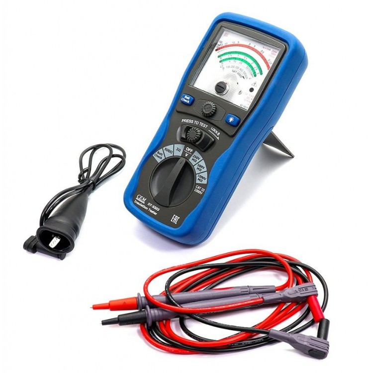 Cem DT-5503 Analog İzolasyon Ölçer Cem DT-5503 Analog İzolasyon Ölçer