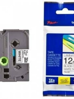 Brother TZE-231 BEYAZ ETİKETTE SİYAH 12 mm X 8 mt. (Muadil etiket)