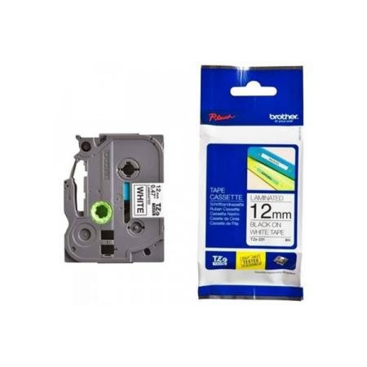 Brother TZE-231 BEYAZ ETİKETTE SİYAH 12 mm X 8 mt. (Muadil etiket) Brother TZE-231 BEYAZ ETİKETTE SİYAH 12 mm X 8 mt. (Muadil etiket)