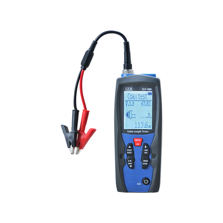 CEM CLT-1000 Kablo Uzunluğu Test Cihazı CEM CLT-1000 Kablo Uzunluğu Test Cihazı