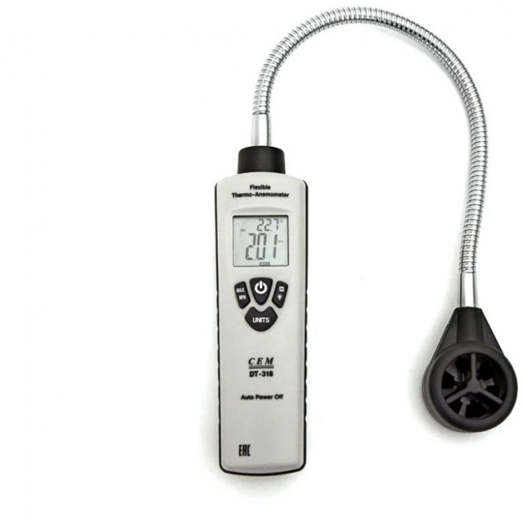 Cem DT-318B Esnek Termo Anemometre (Rüzgar Ölçer) Cem DT-318B Esnek Termo Anemometre (Rüzgar Ölçer)