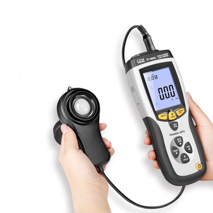 Cem DT 8809A Işık Şiddeti Kayıt Cihazı (Datalogger)