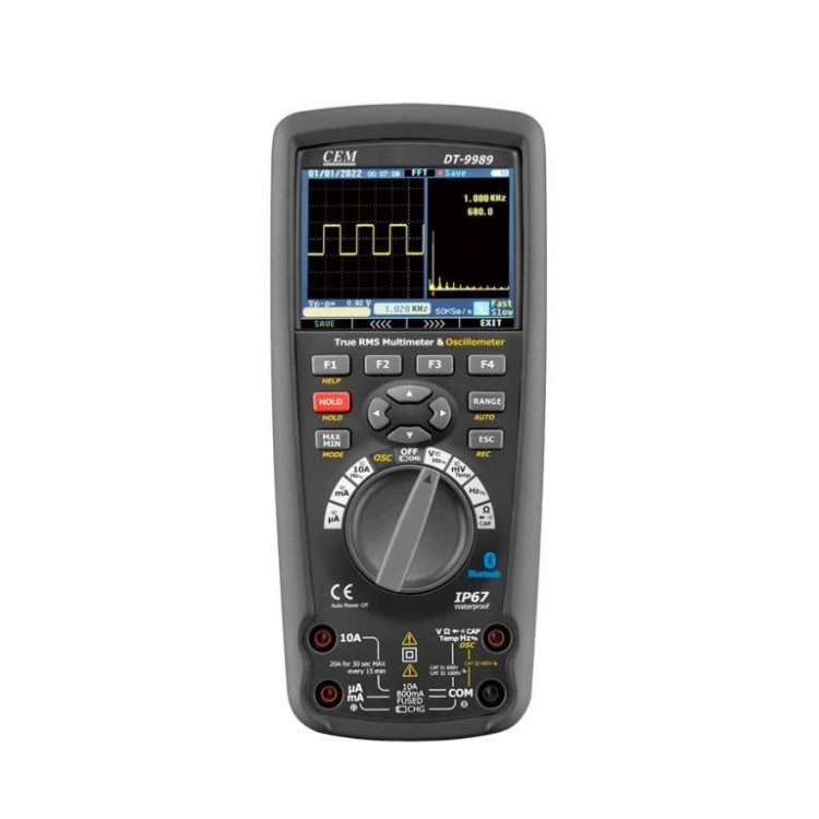 Cem DT-9989 Endüstriyel Profesyonel True RMS Multimetre Cem DT-9989 Endüstriyel Profesyonel True RMS Multimetre