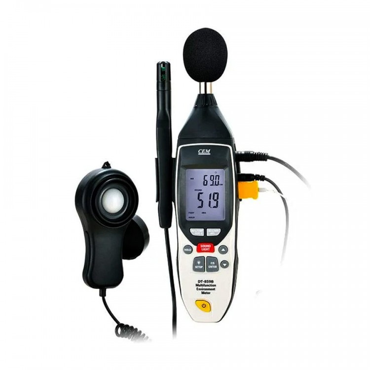 Cem DT-859B Profesyonel Multi-Fonksiyon Çevresel Ölçüm Cihazı Cem DT-859B Profesyonel Multi-Fonksiyon Çevresel Ölçüm Cihazı