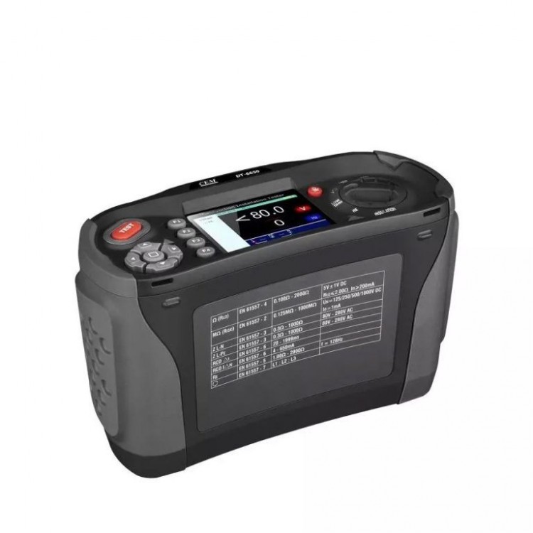 CEM DT-6650 Çok Fonksiyonlu Tesisat Test Cihazı CEM DT-6650 Çok Fonksiyonlu Tesisat Test Cihazı