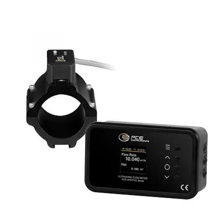 PCE ULTRASONİK DEBİMETRE (PVC BORU ÜZERİNE SABİT KURULUM) | PCE-UFM 40PVC