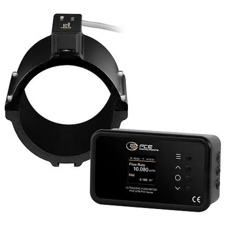 PCE ULTRASONİK DEBİMETRE (PVC BORU ÜZERİNE SABİT KURULUM) | PCE-UFM 80PVC