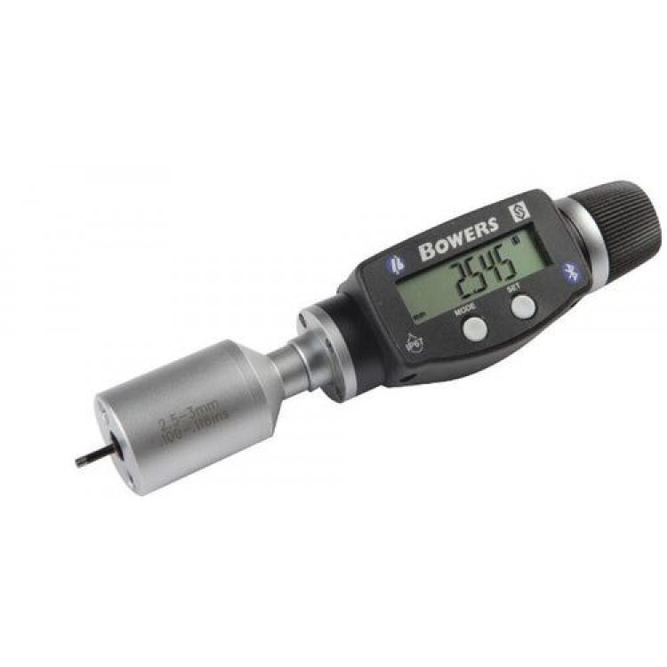 BOWERS Dijital İç Çap Mikrometresi 8-.1"/2-2.5mm | XTD1i-BT